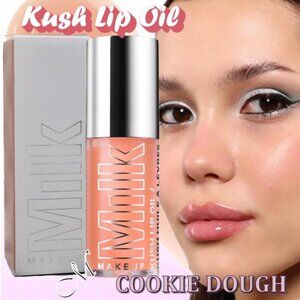 MILK MAKEUP Kush Lip Oil ~Cookie Dough (Sheer Rosey Beige/Vanilla) 5.5mL NIB